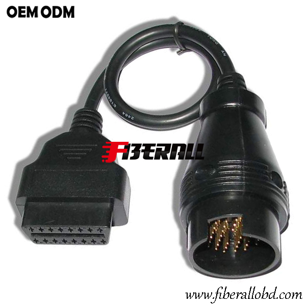 Câble de diagnostic automobile OBD femelle à BENZ 38P mâle