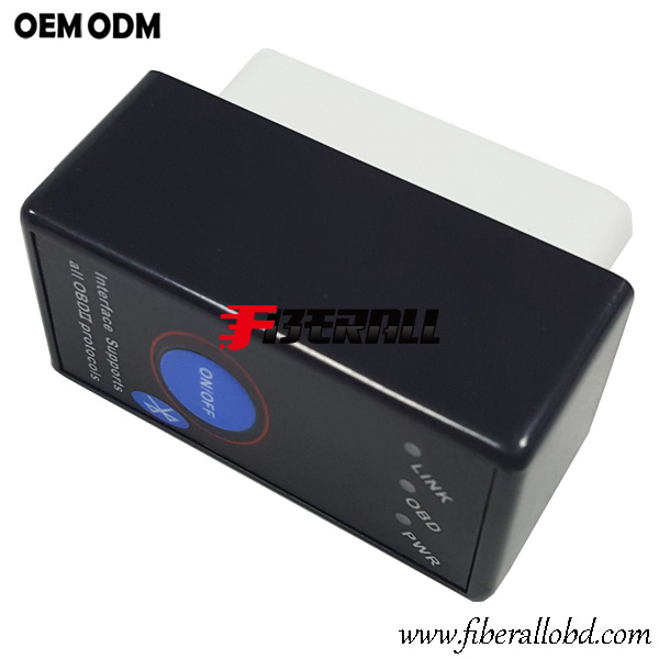 Scanner OBD de moteur automatique Bluetooth avec interrupteur d'alimentation