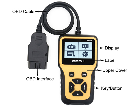 Démonstration ODM pour l'outil de diagnostic OBD automatique portable