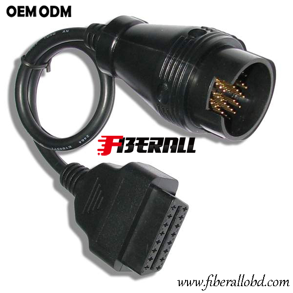 Câble de diagnostic automobile OBD femelle à BENZ 38P mâle